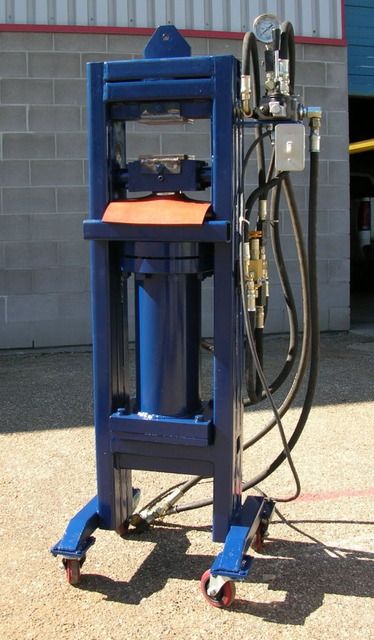 build your own hydraulic forging press